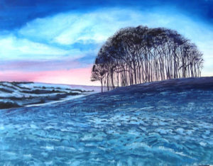Early Morning, Trees